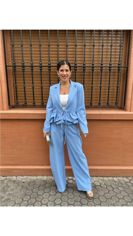 CONJUNTO PRADA CELESTE