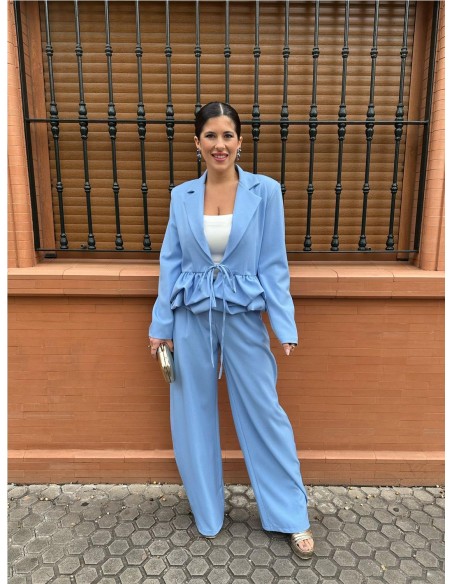 CONJUNTO PRADA CELESTE