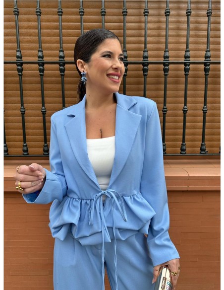 CONJUNTO PRADA CELESTE