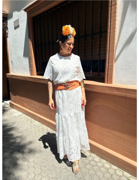 CONJUNTO PERFORADO BLANCO