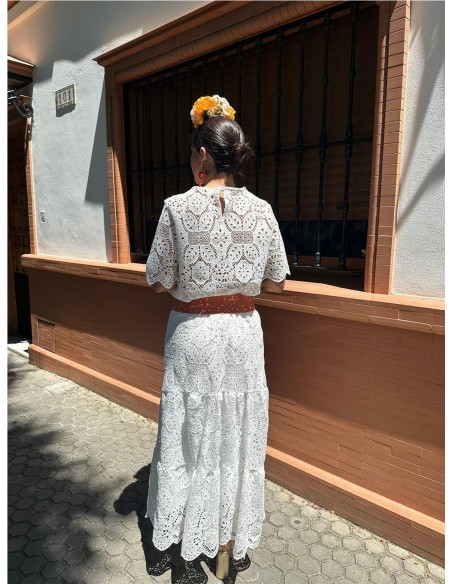 CONJUNTO PERFORADO BLANCO