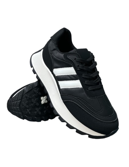 DEPORTE 2 LINEAS NEGRO
