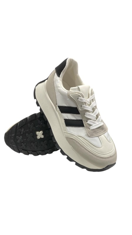 DEPORTE 2 LINEAS BLANCO 2