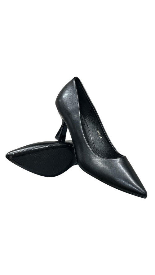 ESTILETO TACON MEDIO NEGRO