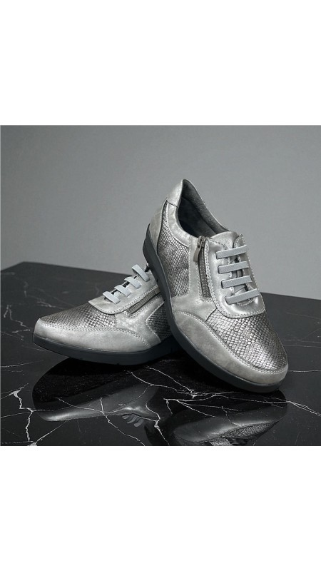 ZAPATO CUÑA ELASTICOS PLOMO 2