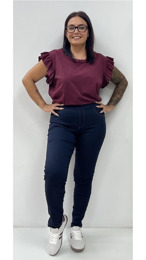 LEGGIN CLASICO VAQUERO OSCURO LEGGIN CLASICO VAQUERO OSCURO