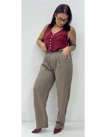 PANTALON ALAVA MARRON