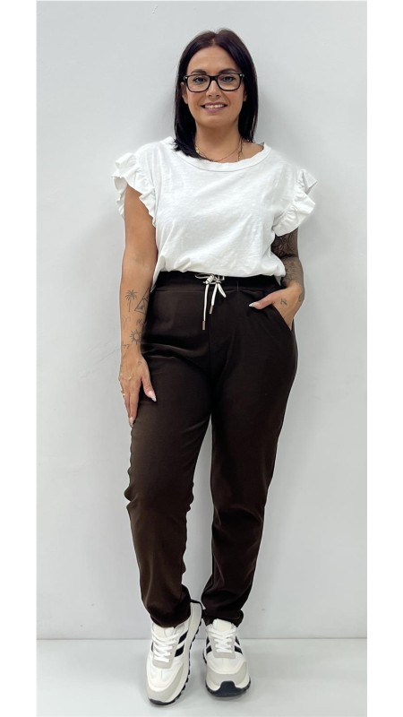PANTALON ALMERIA MARRON 2