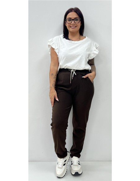 PANTALON ALMERIA MARRON