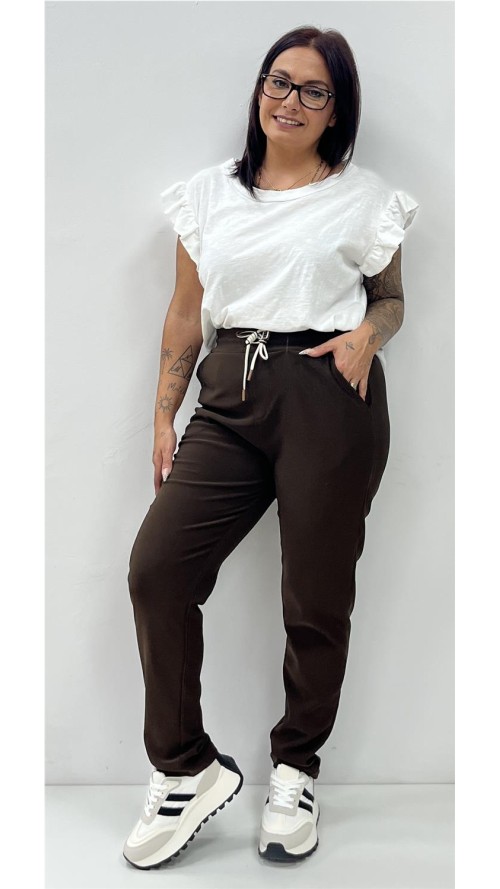 PANTALON ALMERIA MARRON PANTALON ALMERIA MARRON