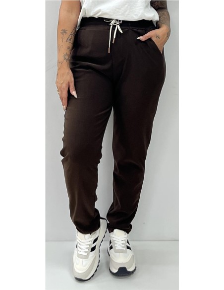 PANTALON ALMERIA MARRON