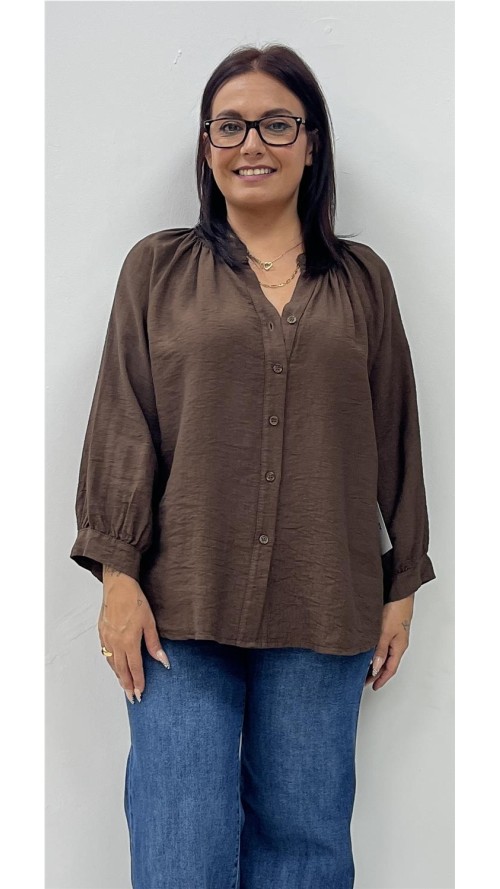 CAMISA HUELVA MARRON CAMISA HUELVA MARRON