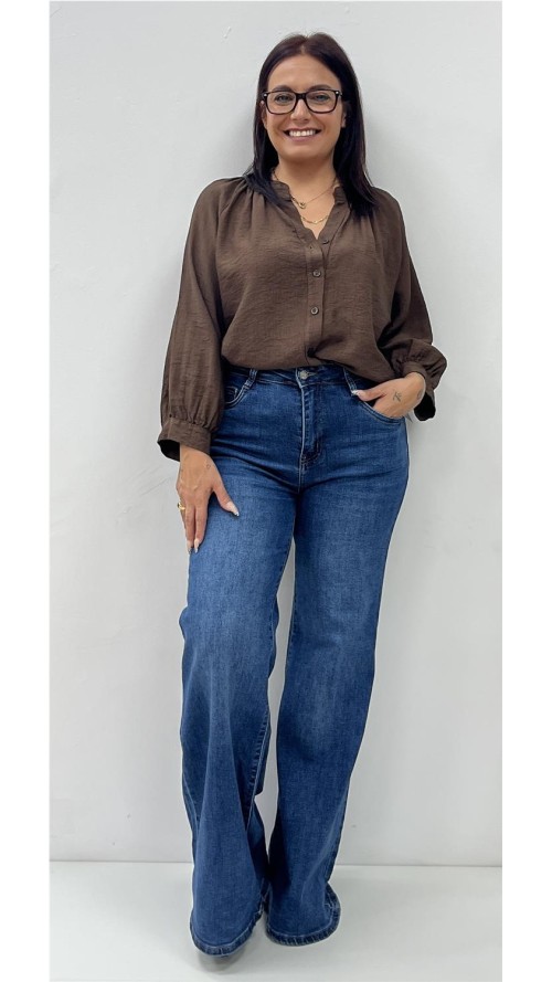 CAMISA HUELVA MARRON CAMISA HUELVA MARRON