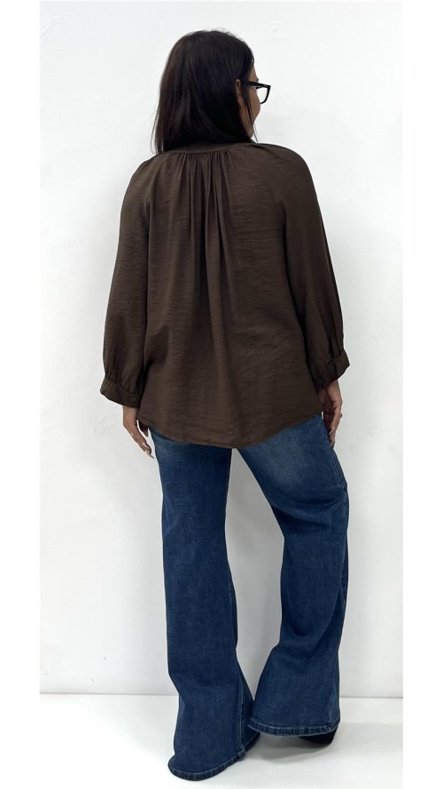 CAMISA HUELVA MARRON CAMISA HUELVA MARRON