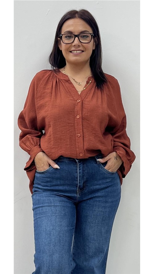 CAMISA HUELVA TEJA
