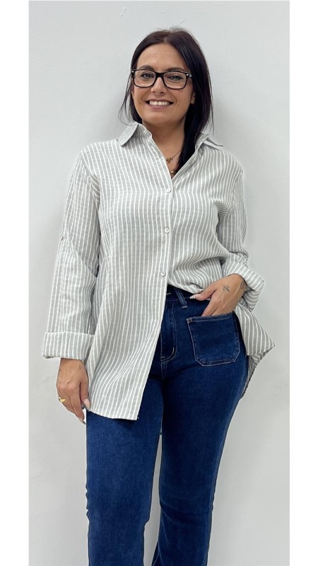 CAMISA ALABAMA GRIS