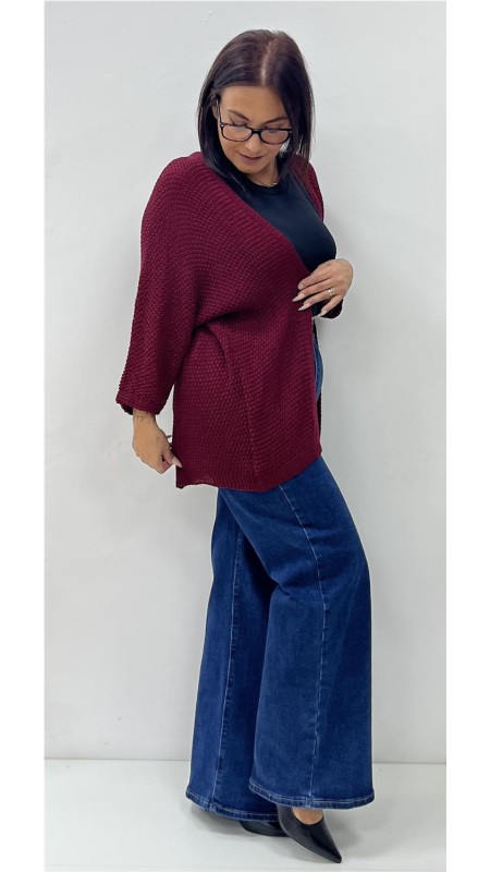 KIMONO BURGOS BURDEOS 2