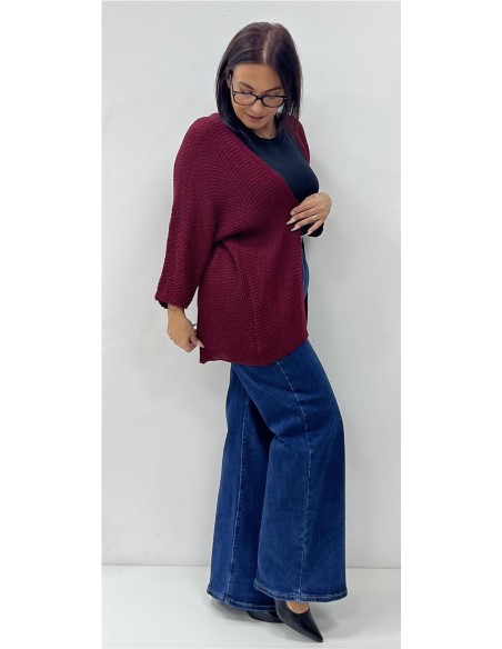 KIMONO BURGOS BURDEOS