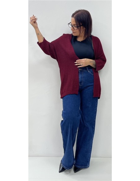 KIMONO BURGOS BURDEOS