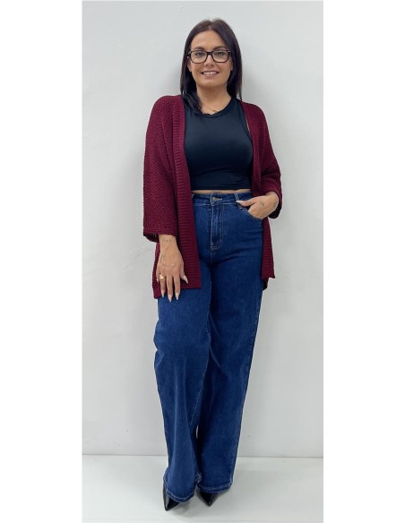 KIMONO BURGOS BURDEOS