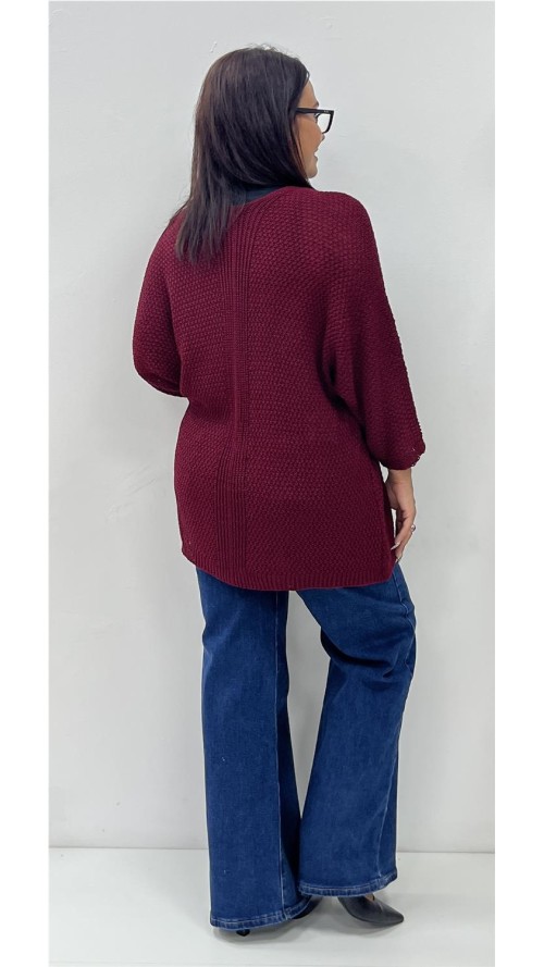 KIMONO BURGOS BURDEOS KIMONO BURGOS BURDEOS