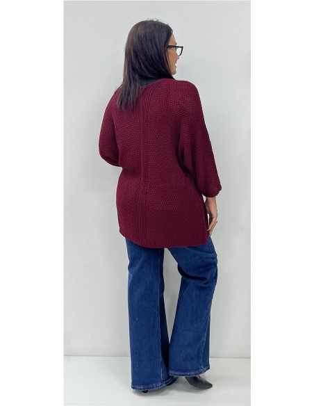 KIMONO BURGOS BURDEOS