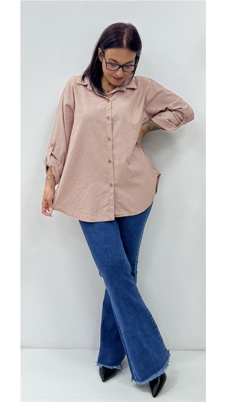 CAMISA VICKY CAMEL 2