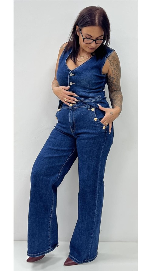 PANTALON ZAYDA VAQUERO PANTALON ZAYDA VAQUERO