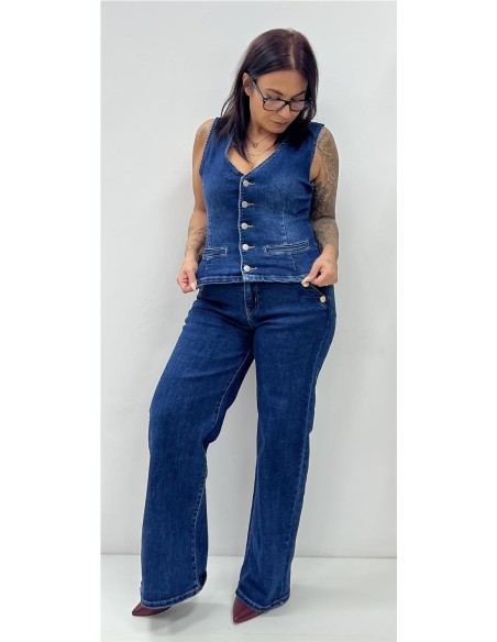 CHALEQUILLO DENIM CADIZ VAQUERO