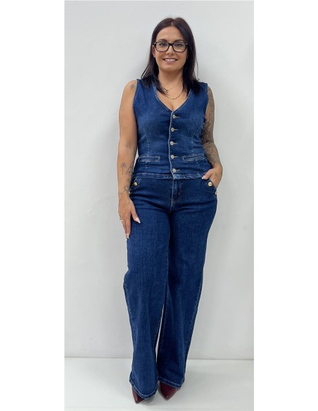 CHALEQUILLO DENIM CADIZ VAQUERO