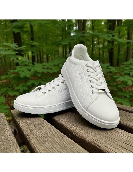 BAMBA NAPA FILO METALIZADOS PLATA