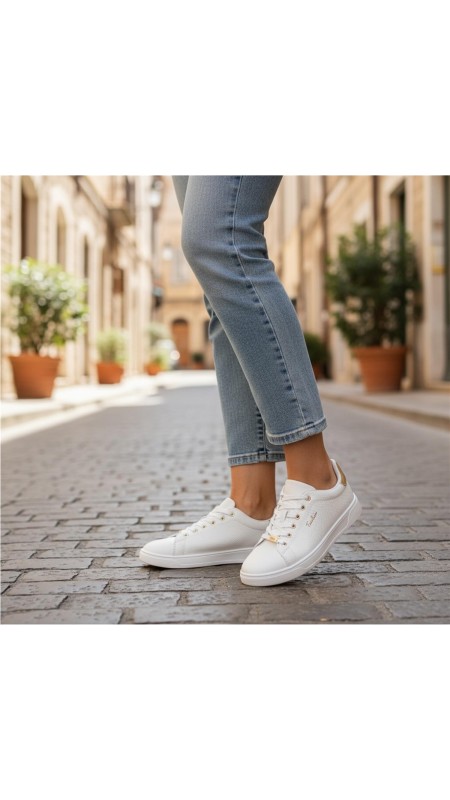 BAMBA NAPA FILO METALIZADOS ORO 2