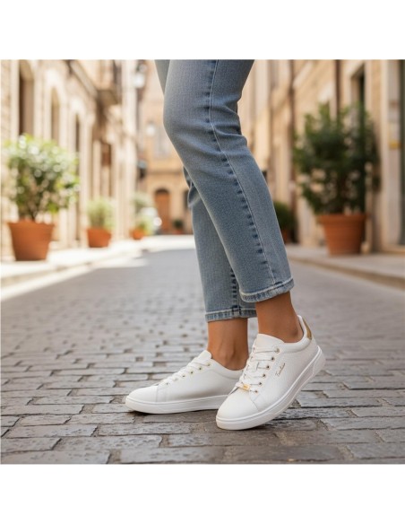 BAMBA NAPA FILO METALIZADOS ORO