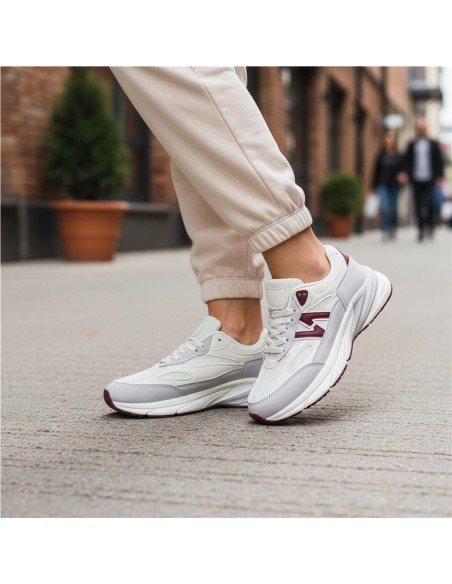 DEPORTIVA PISO ANCHO NEW BURDEOS