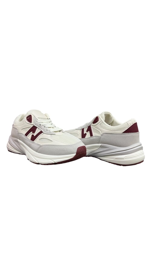 DEPORTIVA PISO ANCHO NEW BURDEOS DEPORTIVA PISO ANCHO NEW BURDEOS