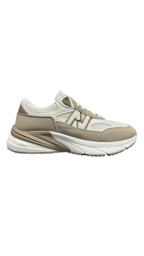DEPORTIVA PISO ANCHO NEW TAUPE