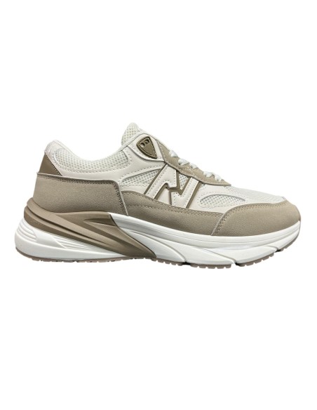DEPORTIVA PISO ANCHO NEW TAUPE