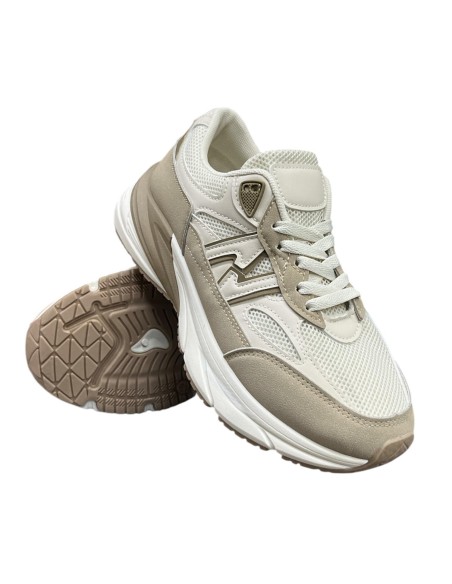 DEPORTIVA PISO ANCHO NEW TAUPE