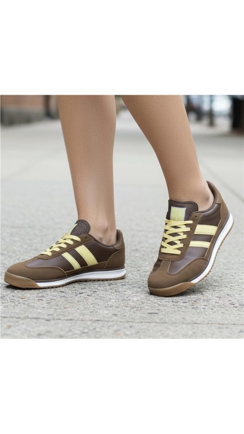 DEPORTIVA COMBINADA MARRON