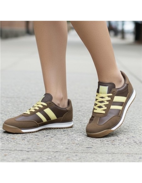 DEPORTIVA COMBINADA MARRON