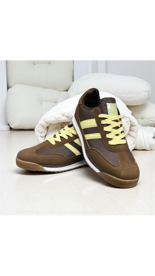 DEPORTIVA COMBINADA MARRON