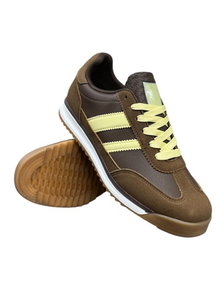 DEPORTIVA COMBINADA MARRON