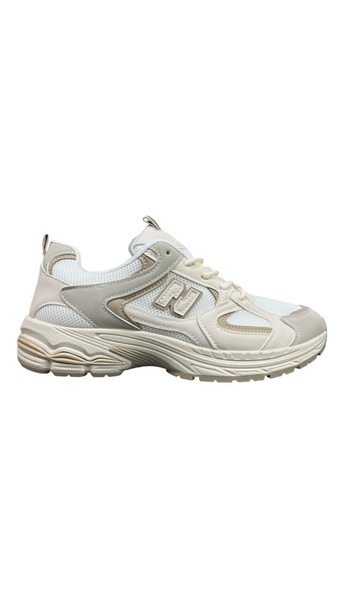 DEPORTIVA SUELA ANCHA NEW BEIG