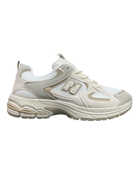 DEPORTIVA SUELA ANCHA NEW BEIG