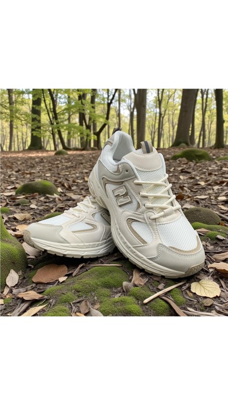 DEPORTIVA SUELA ANCHA NEW BEIG 2