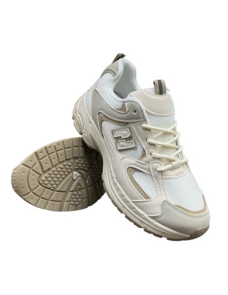 DEPORTIVA SUELA ANCHA NEW BEIG