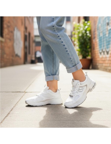 DEPORTIVA SUELA ANCHA NEW BLANCO