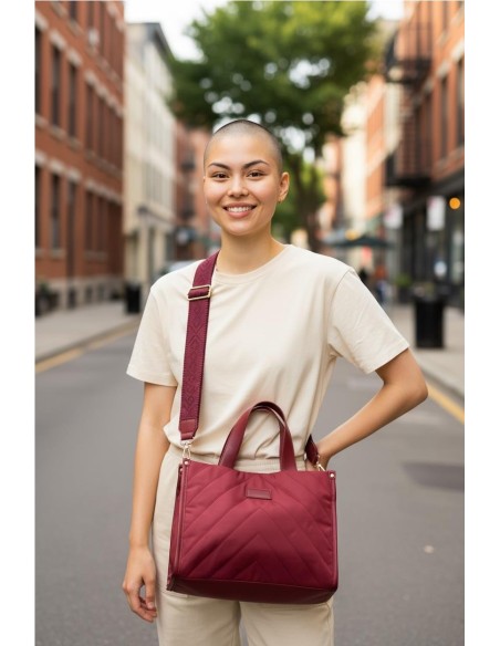 BOLSO SPORT LAVABLE BURDEOS