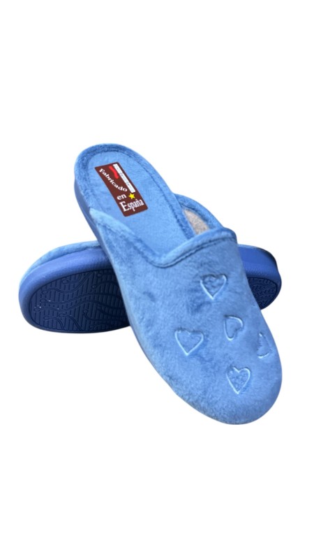 ZAPATILLA MULTI CORAZON AZUL