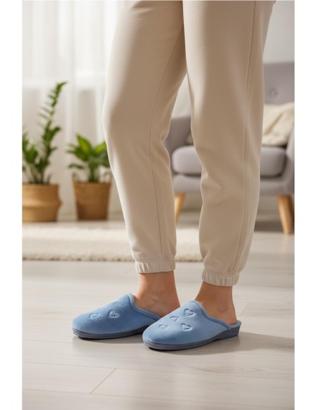 ZAPATILLA MULTI CORAZON AZUL